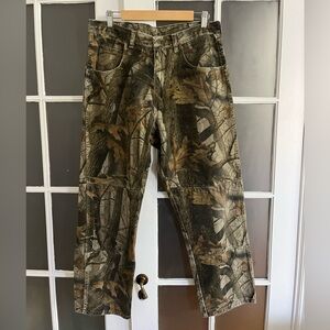 Wrangler Realtree Camo Heavy Double Knee Pants 34x32